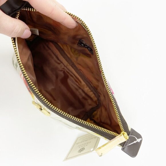 ANNA GRIFFIN | Set of 2 Floral Cosmetic Bags Coated Cotton - Picture 15 of 16